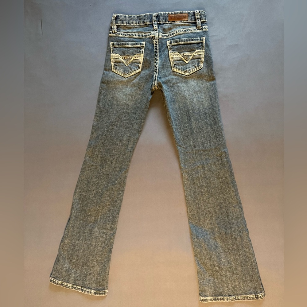 Rock & Roll Denim Girls Bootcut Jeans Size 10 Western Style